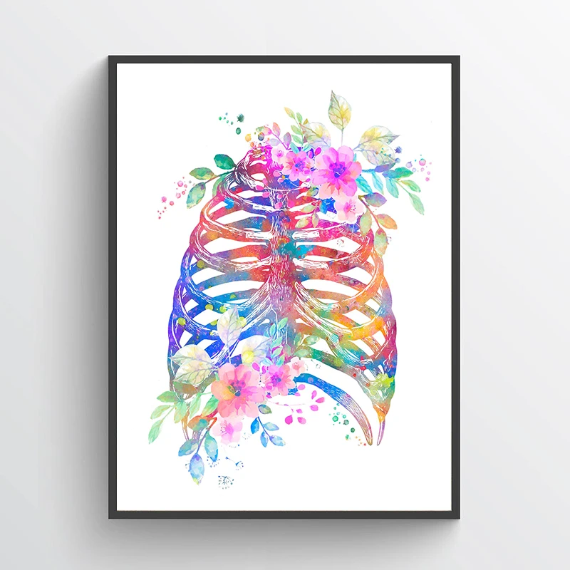 โปสเตอร์ทางการแพทย์ ภาพวาดดอกไ - Medical Lab Posters บทวิจารณ์และราคา