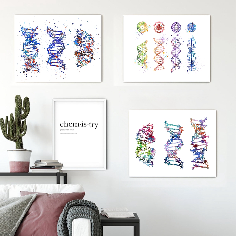 DNA โมเลกุลพิมพ์ Modern Medica - Medical Lab Posters บทวิจารณ์และราคา